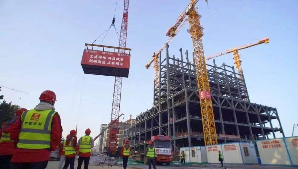 中建海龙科技集聚MiC建筑优势助开云 开云体育力滨海健康驿站建设加速