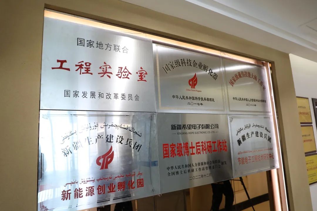 开云 开云体育官网喜讯！希望电子“国家级博士后科研工作站”揭牌(图2)