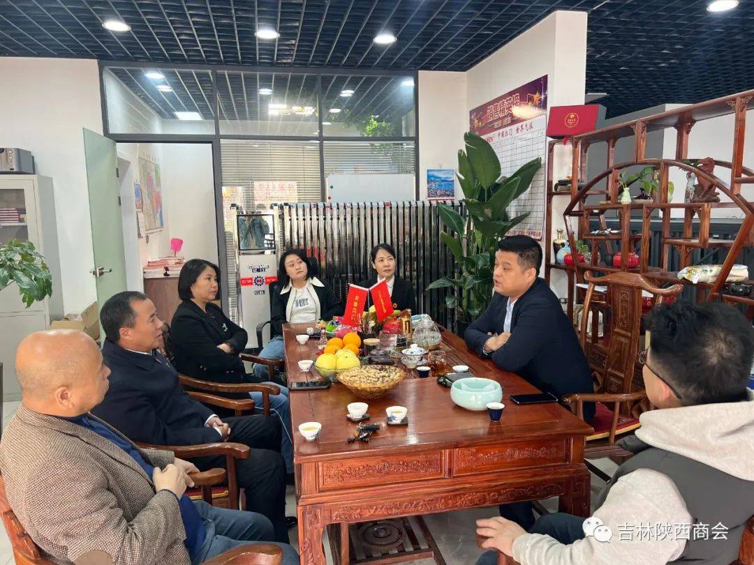 【商开云体育 开云官网汇吉林】吉林省陕西商会走访会员企业省开门红机电设备有限公司